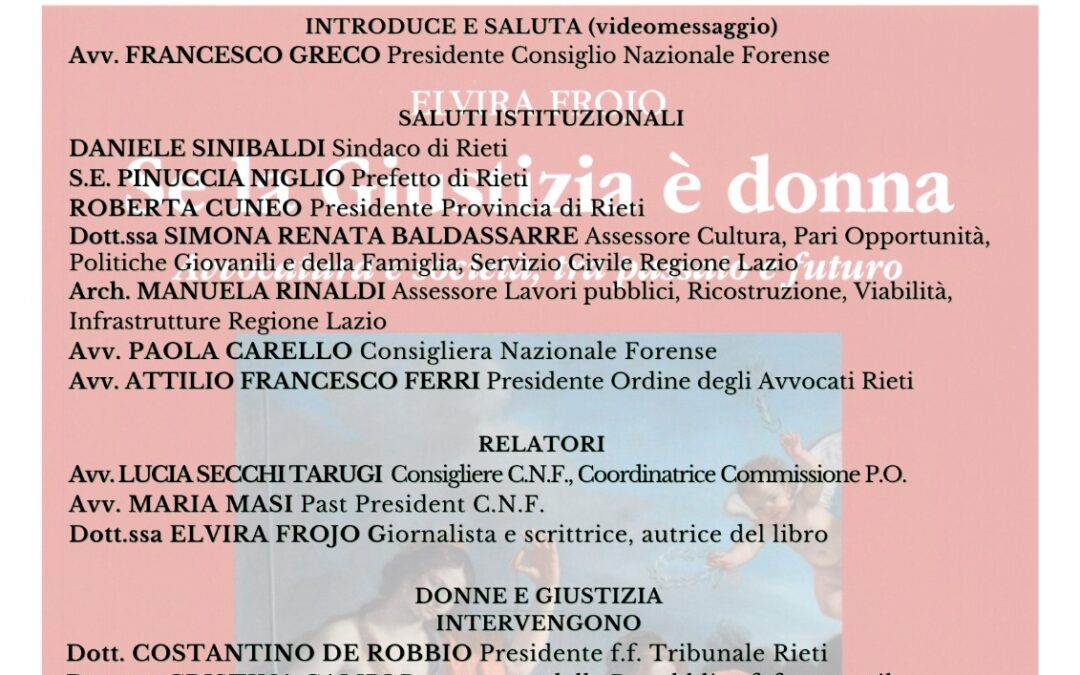 Se la giustizia è donna
